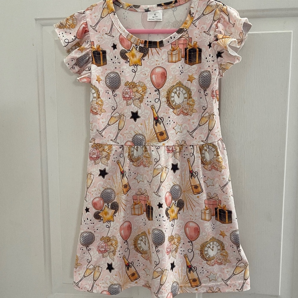 Girls New Years Eve Party Dress 5/6